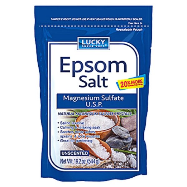 Delta Brands 19.2Oz Epsom Salt 11140-12